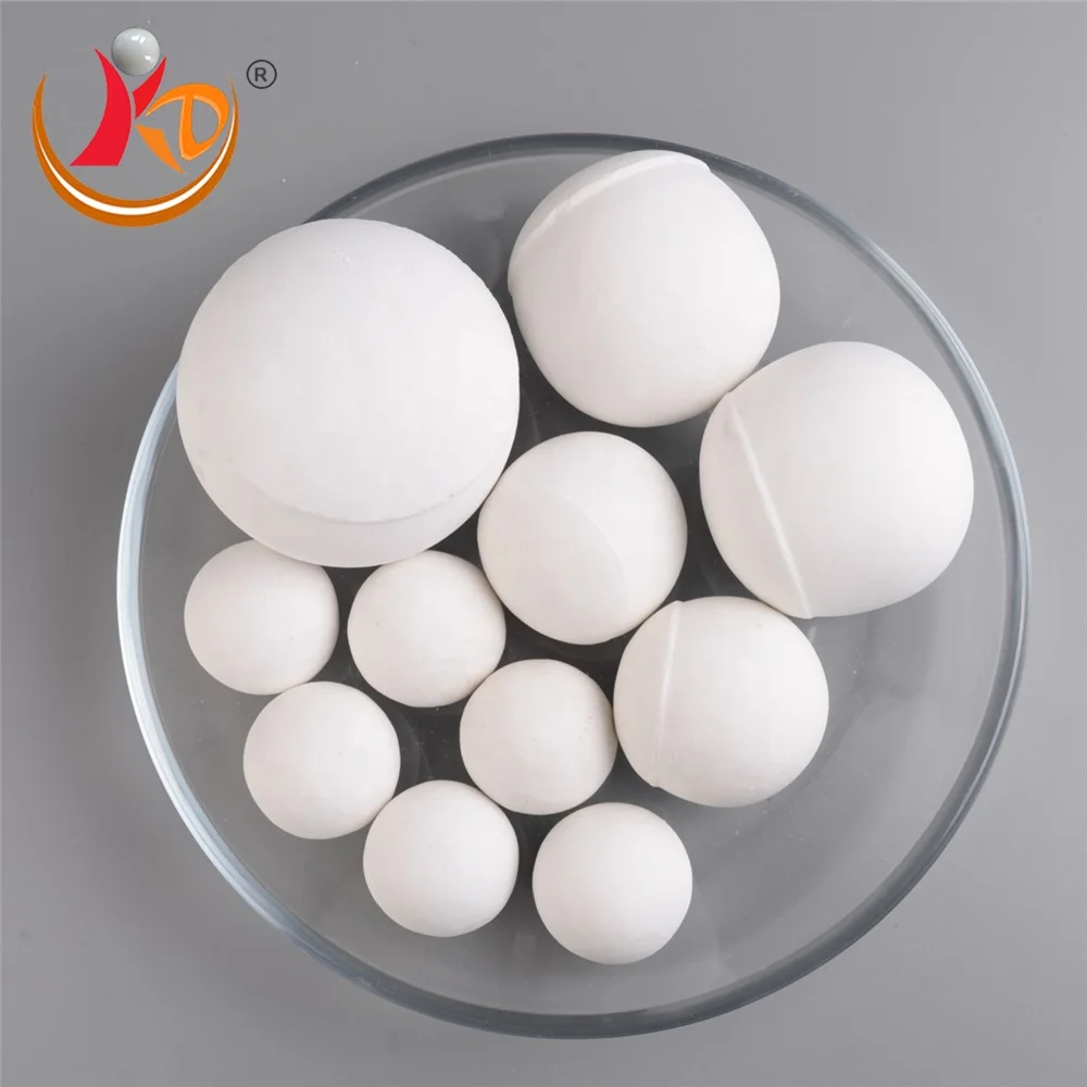 Laboratory special Non-metallic wear-resistant alumina bead ceramic grinding media for mining applications