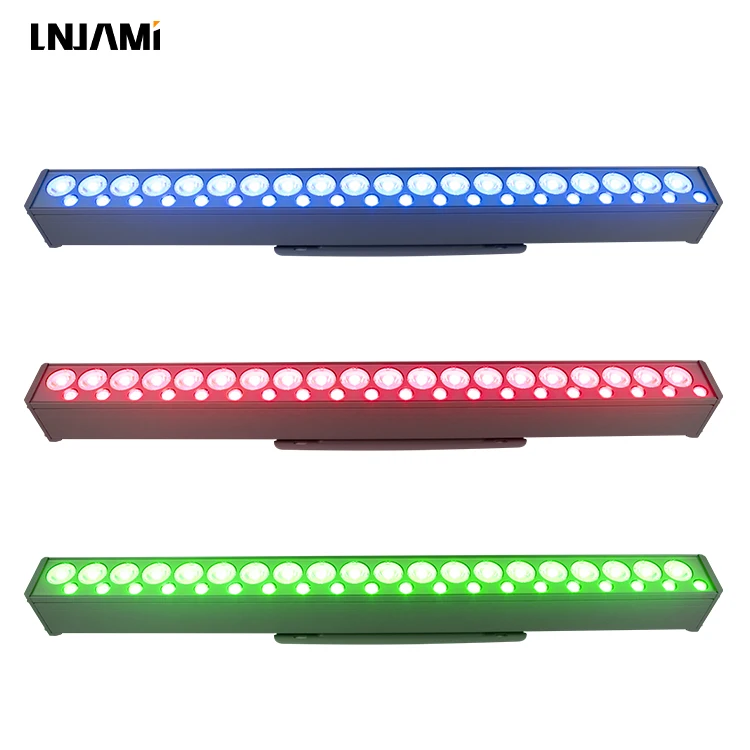 LNJAMI High Power IP65 RGBW RGB CCT LED Wall Washer For Building Facade Landscape Lamp Light