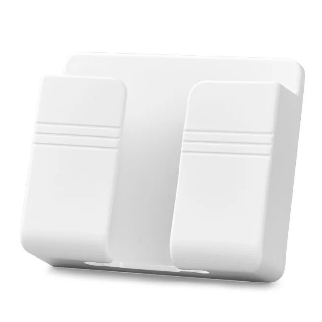 USLIONIn Stock Multifunction New Wall Phone Holder Adhesive Mobile Charger and Remote Control