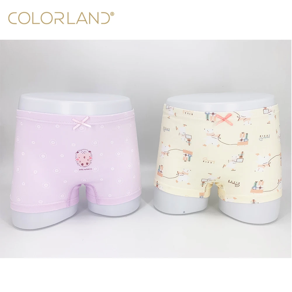 
Colorland Baby Short Pants Undies 2 Pieces Pack Cotton Boxer Briefs for Kids 