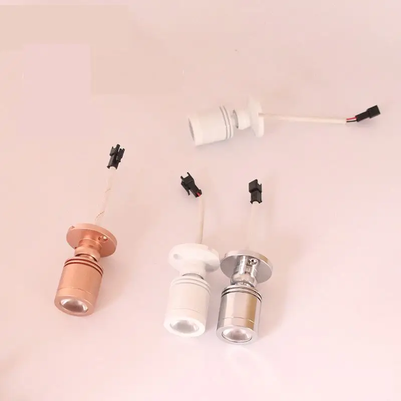 LED Spotlight 3W Surface Mounted Mini led spot light ceiling Down lighting Dimmable Cabinet Lamp bulb AC85-265V