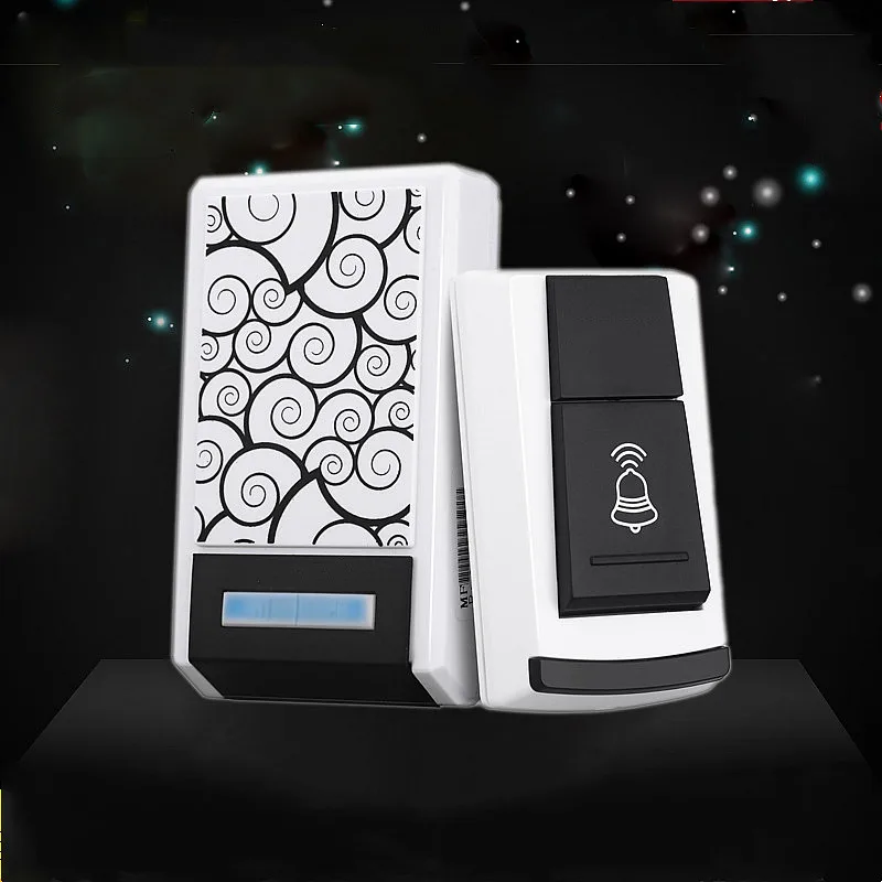 CE RoHs FCC Certificated 36 Tunes Long Range Push Button Wireless Smart Doorbells Door Bell Chime