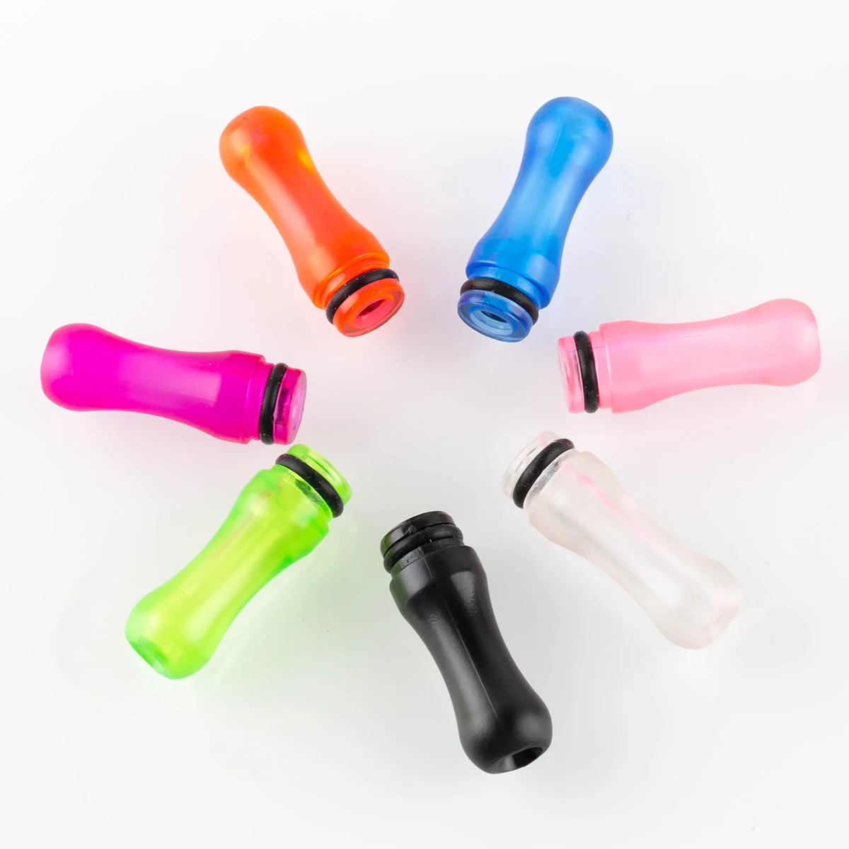  Одноразовый мундштук Volcanee drip tip 510 для вейпа EGO RDA RTA MTL пластиковый