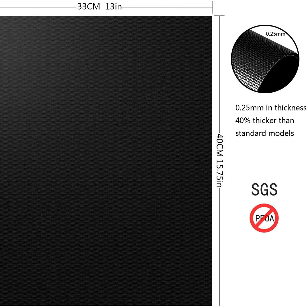 Dongjian Grill Mat Non-Stick Cooking Sheets Reusable and Easy Cleaning BBQ mat Outdoor Barbecue Accessories