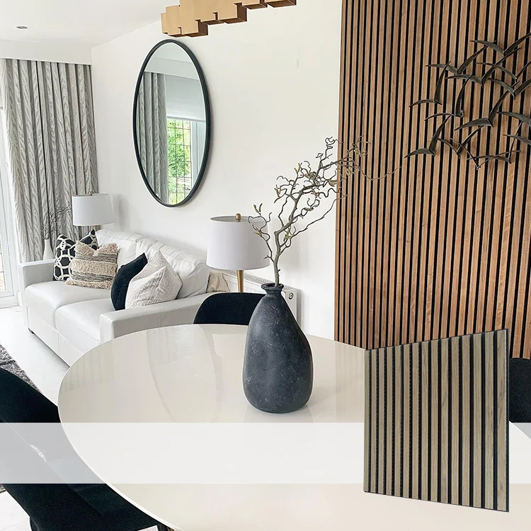 MUMU sound-absorbing polyester fiber decoration hotel room art sound insulation felt sound insulation board