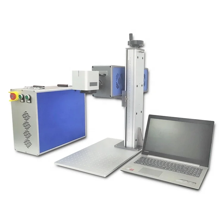 Mini Portable CO2 Laser Marking Machine Portable CO2 Laser Engraving Machine for Wood Leather Plastic Fruit