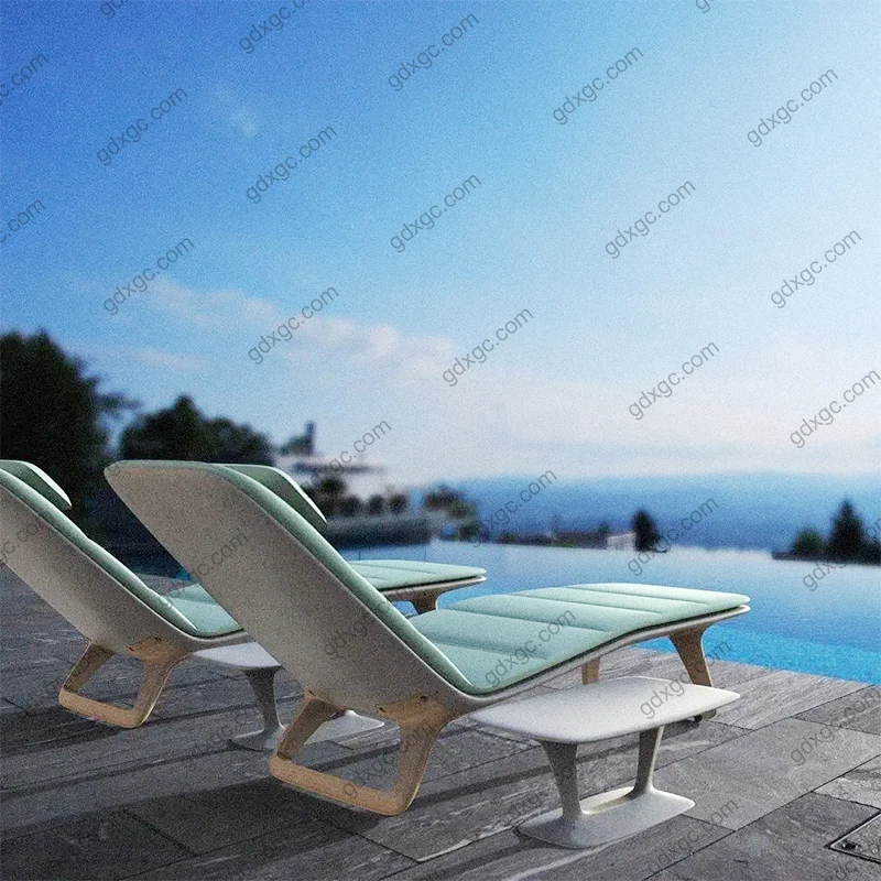 Modern Luxury In-Pool Sun Lounger Chaise Outdoor Furniture for Pool Garden Hotel Dining Beach for Swimming Pool Hotel Use