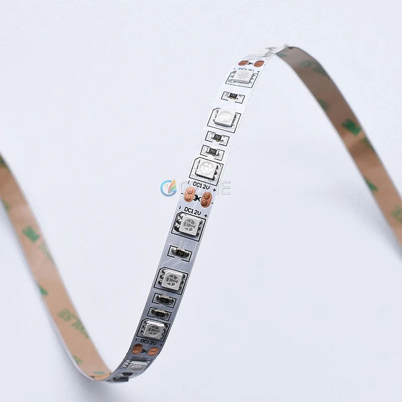 wholesale waterproof 3014 2835 smart tape strip lights 5m 60leds/m 24 5 12 v led strip light 5050 with remote