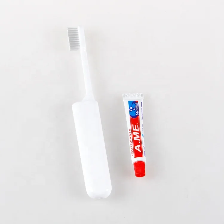 Personal Care Removable Travel Kit Toothbrush Portable Travel Toothbrush with Toothpaste Inside