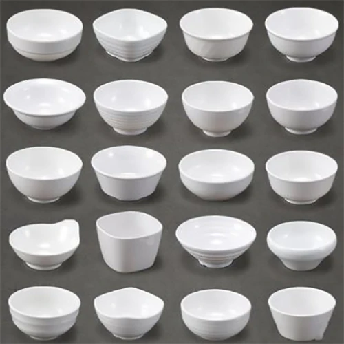 Wholesale Unbreakable Plastic Rice Soup Dinner Bowl Restaurant Sauce Dish Dipping Bowl Melamine Bowl For Catering
