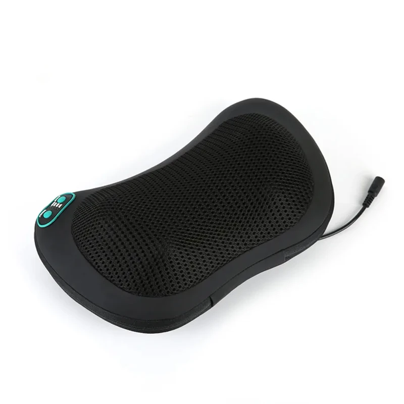 hot sale cordless wireless intelligent electric full body shiatsu kneading vibrator relaxation neck massage pillow
