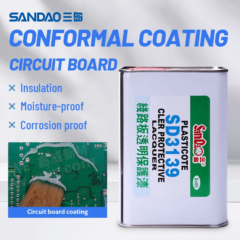 Factory Price SD3500 Circuit Board Electrical Insulation Silicone Waterproof Coating Adhesive