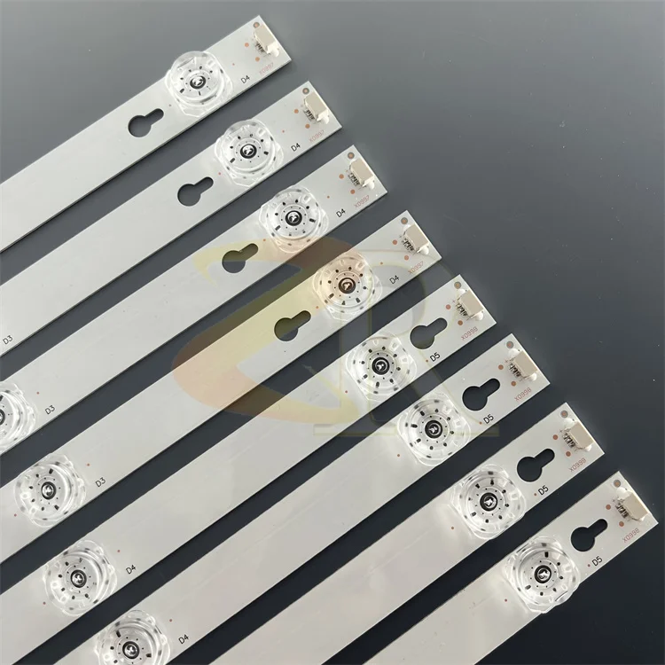 Led backlight strips for tv TCL L49P1A-F,49D2900A,49A660U,D49A630U,D49A620U repair 6v led for tv led backlight