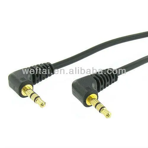 3.5mm Aux Gold Audio Cable Male To Male
