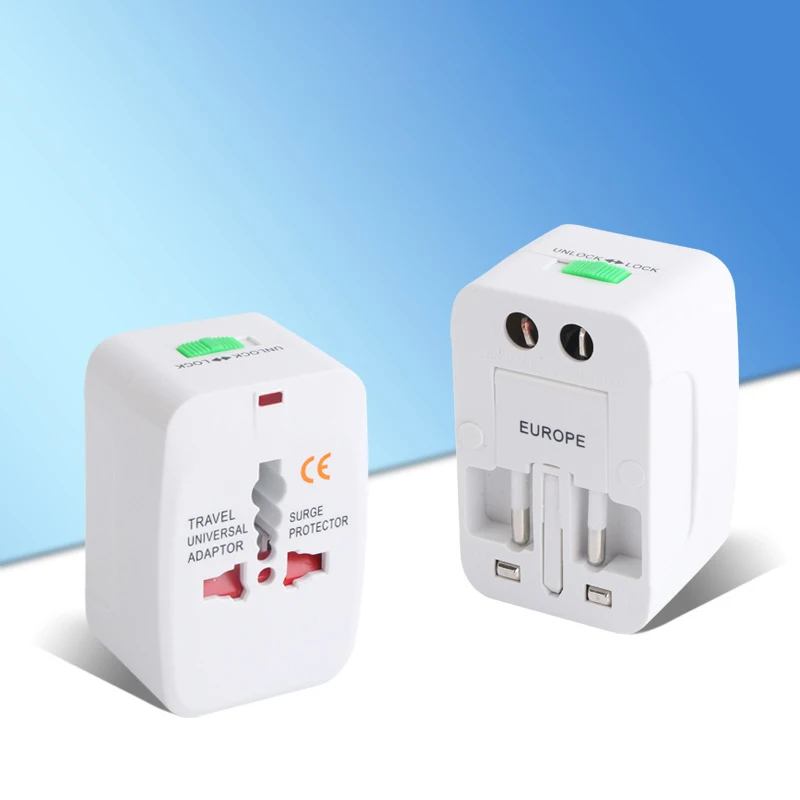 Worldwide Us Uk Eu Au Universal Travel Adaptor Converter International Smart Adapter Plug