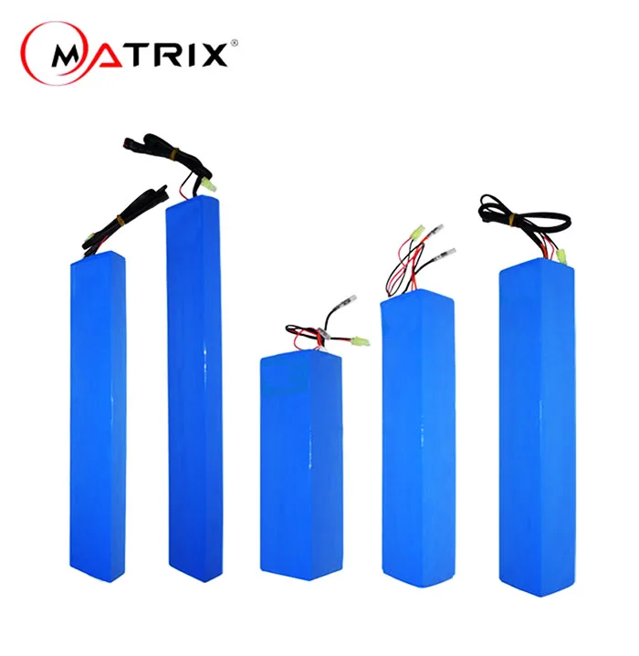 lithium ion batteries 24V 36v 48v 4.4ah 6ah 6.6ah 7.5ah 7.8ah 10.4ah 14.4ah for electric scooter ebike