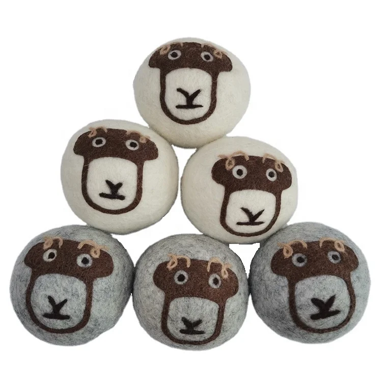 YUJIN XL New Zealand Wool Dry Ball Yarn Natural White 6 Pack