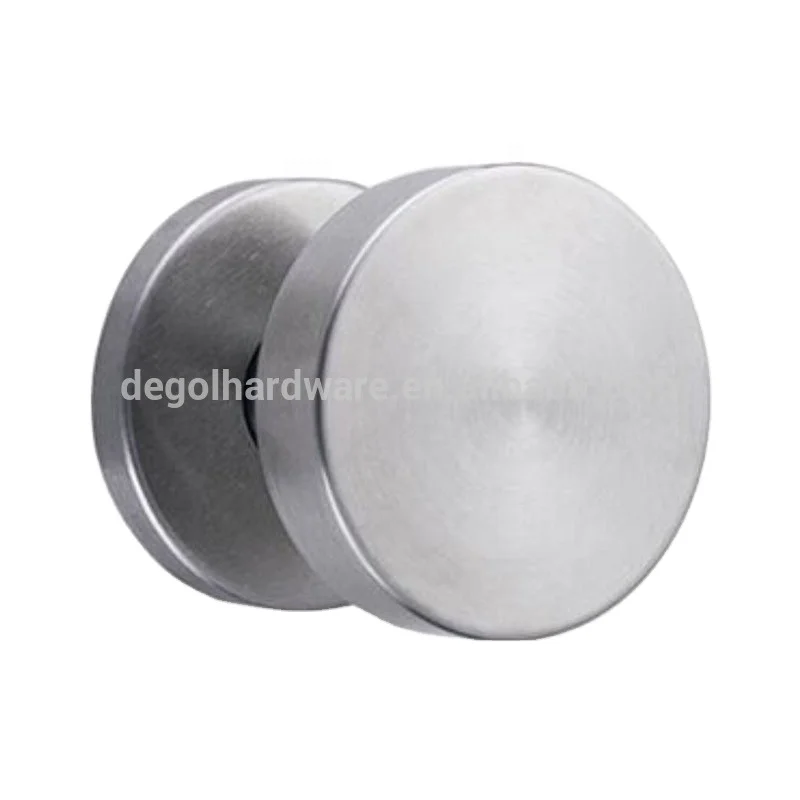 Fancy designer small door knob stainless steel door fixed knob