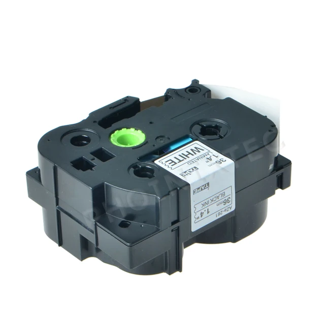 TZ-261 TZ261 черный на белом лента для этикеток Brother P-Touch 36 мм X 8 м TZe261 P Touch клейкая