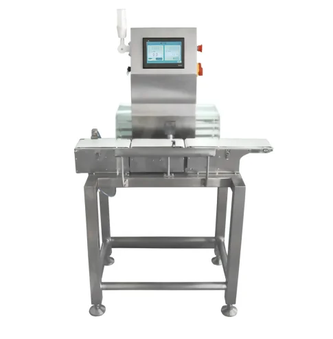 Online automatic weighing machine Food factory assembly line dynamic electronic weighing machine Weight weighing and sorting mac