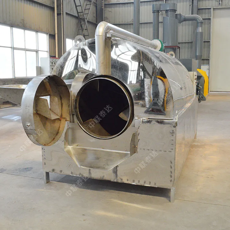 Компактная барабанная сушилка для черных солдат, личинок насекомых, протеин с емкостью 200 кг/ч, Прямая продажа с фабрики