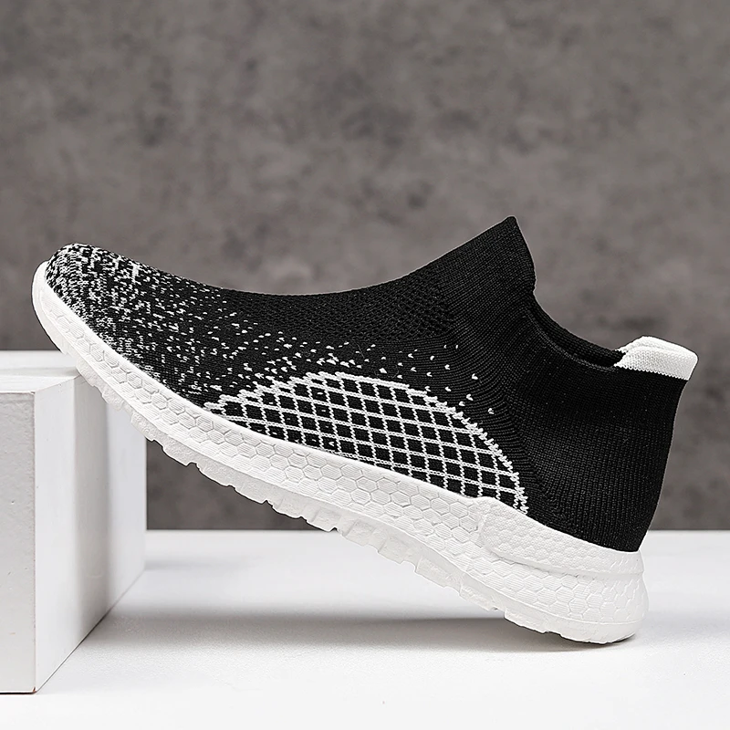 Wholesale men women sneakers breathable casual walking couple shoes