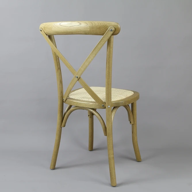 Рекомендация для мероприятий перекрестный стул из Bentwood ротанговый свадебный оптом