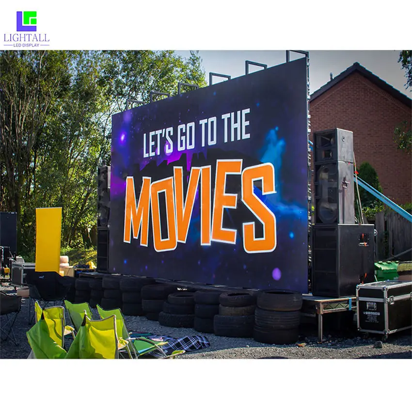 HD 500x500mm Stage Background Led Video Wall Complete System P2.6 P2.9 P3.91 P4.81 Seamless Splicing Rental Led Display Screen