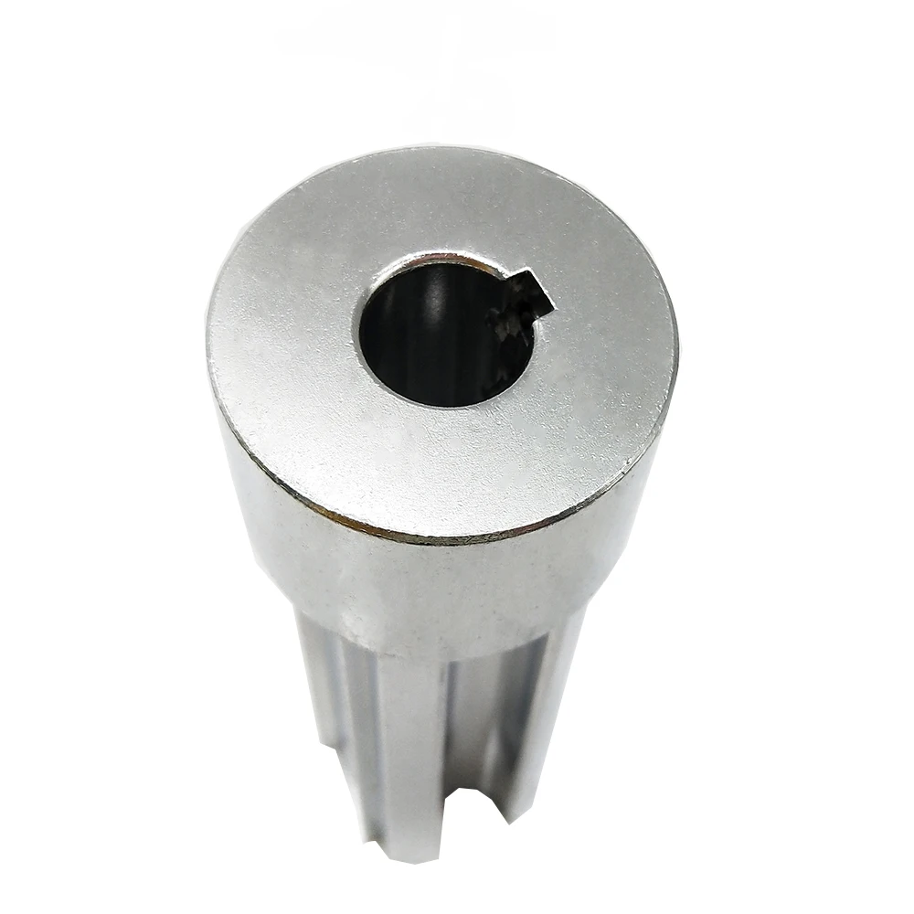 NC Machined Spline Shaft Aluminum CNC Machining Service