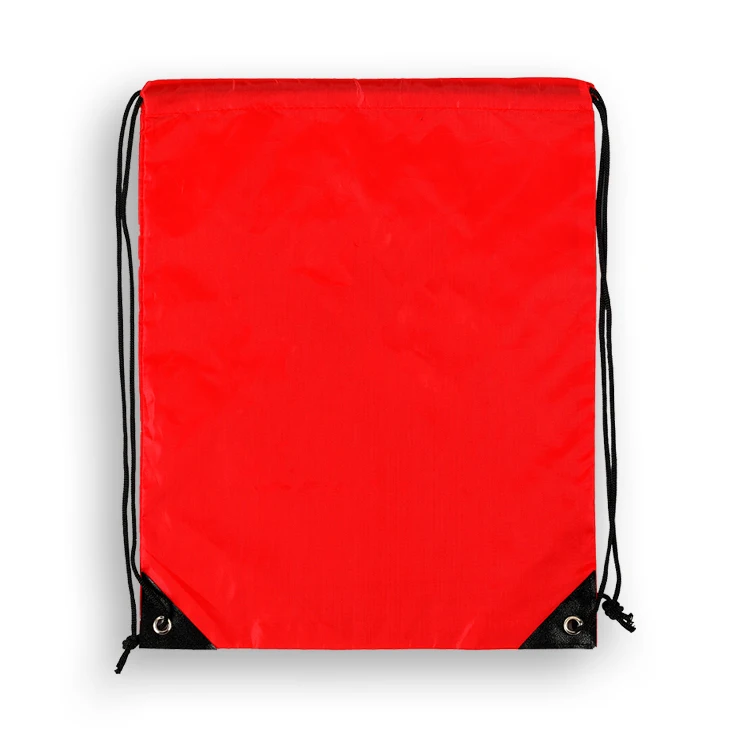 Рекламный маленький рюкзак из нейлона и полиэстера дорожная сумка на шнурке