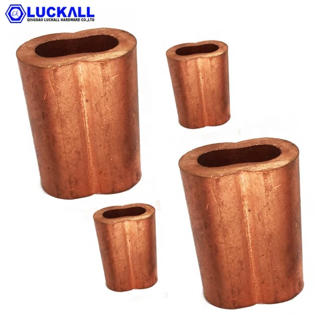 Медные песочные часы наконечник проволочного троса 4 мм