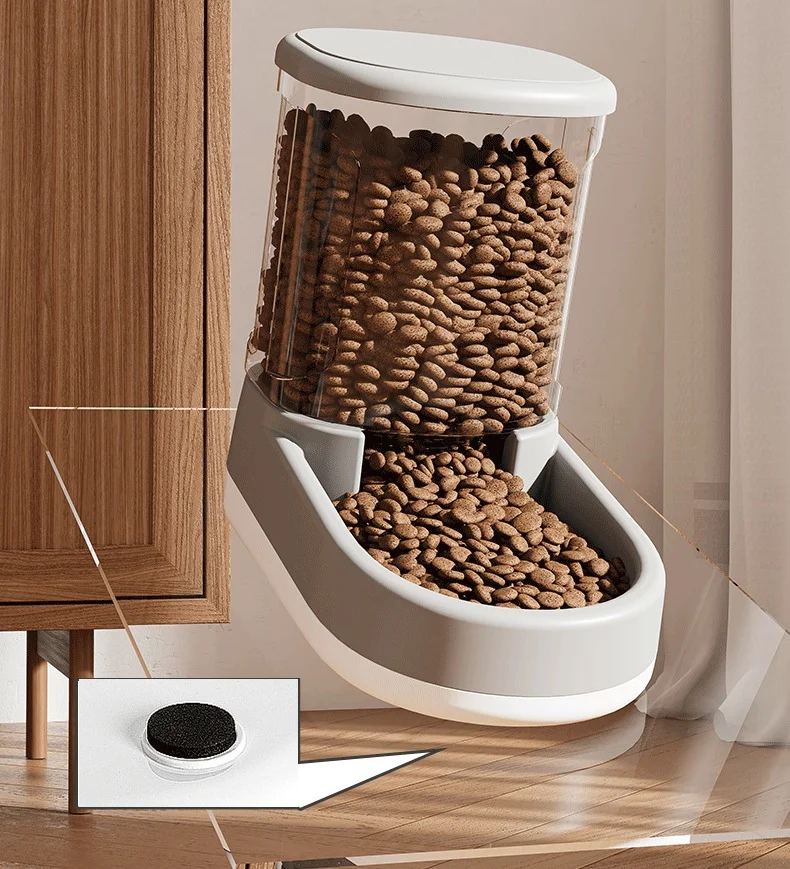 Dog water dispenser cat automatic feeder dog water feeder cat drinking water without plugging kettle pet supplies