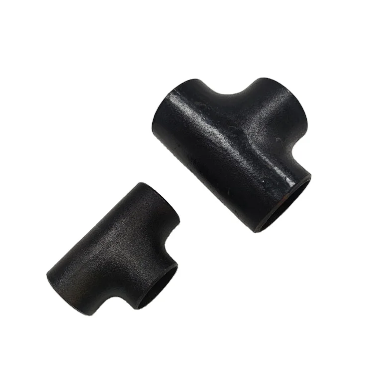 ASME ANSI B16.9 BUTT WELD Carbon Steel A234 WPB SCH 40 reducing tee