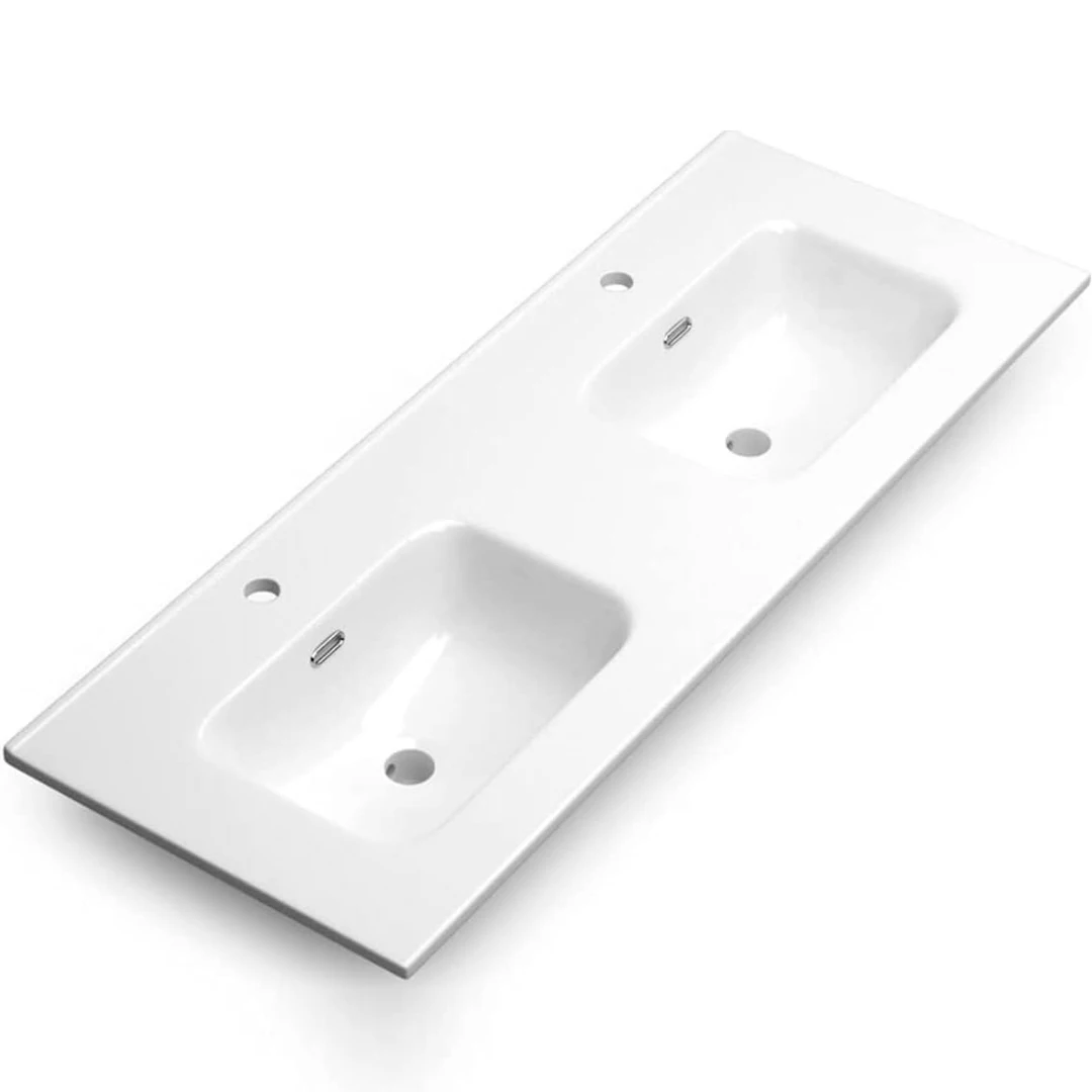 portable cabin burned vasque vessel double bowl vanity two basin sanitary public lavabo rinse sink back assemble cabinet unit