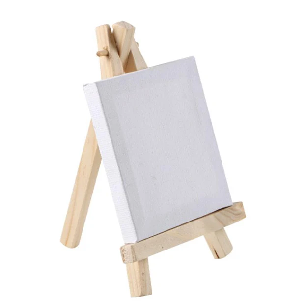 Высококачественные профессиональные художественные акриловые мини-белые мольберты для детей мольберт деревянный живописи