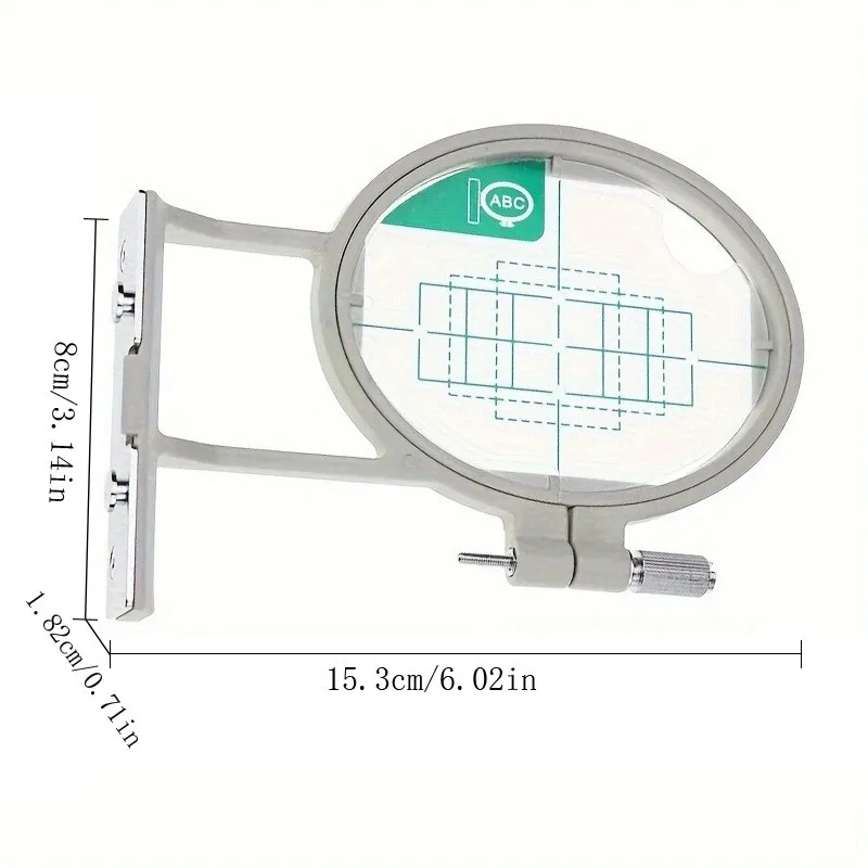 3PCS Brother embroidery frame home multi-functional sewing machine embroidery stretch 4PCS stretch cloth frame square frame set