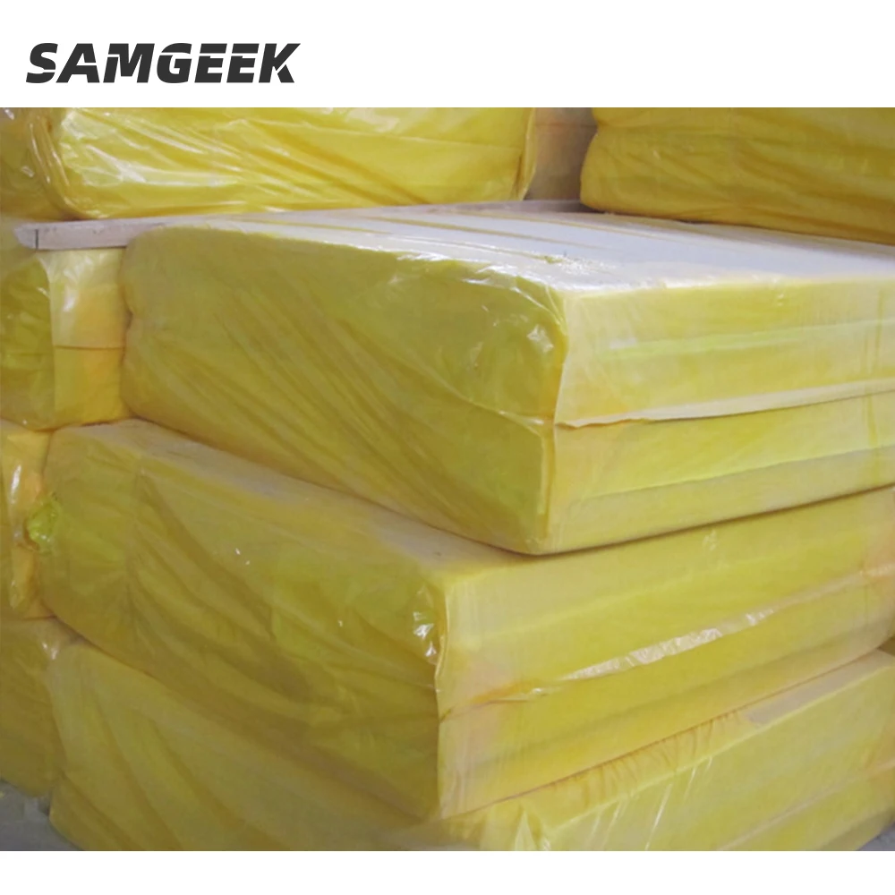 Fiberglass Insulation Blanket Glasswool Roll Fiber Glass Wool with Aluminium Foil