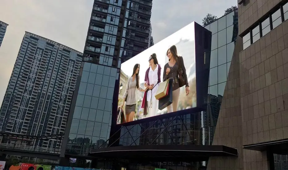 Giant outdoor led billboard for advertising led panel led big display IP65 outdoor P6 P8 P10 led screen for shopping mall