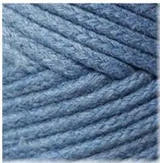 59Colors 5mm  Braid Macrame Cord Soft Braided Cotton Polyester Cord for Crotchet Handbag