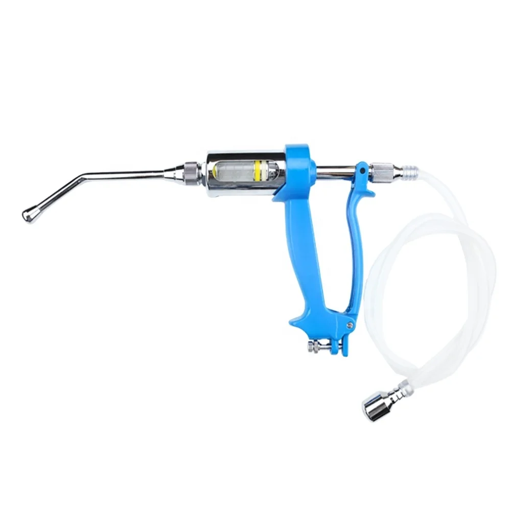 Animal feeding automatic continuous drench gun