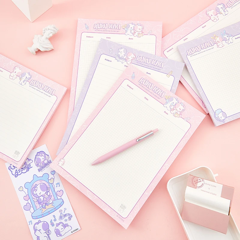 Custom Printing Stationery Kawaii Note Pads TO DO List Weekly Planner Tear Off Notepads