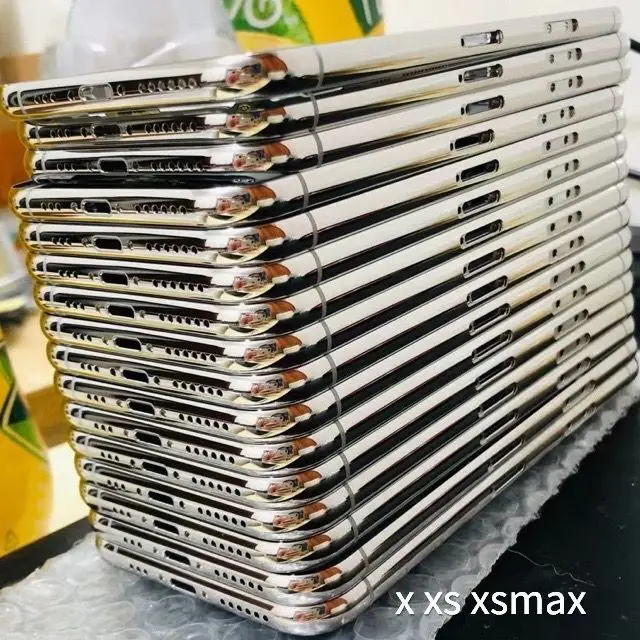 Сменная Высококачественная задняя крышка батарейного отсека для Iphone X XS Max XR полноразмерная средняя рамка корпуса
