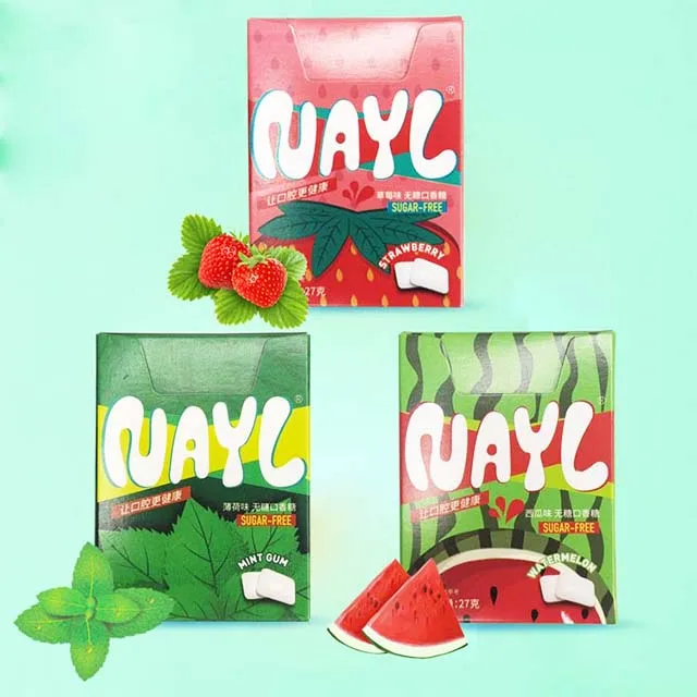 Oral Care Xylitol  Sweetener Hearten Sugar Free Chewing Gum