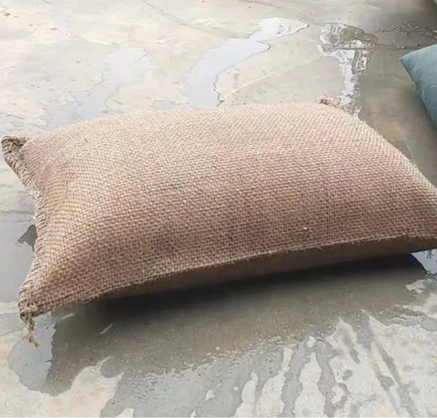 emergency  Hessian Self-Inflating Sandbag  with SAP