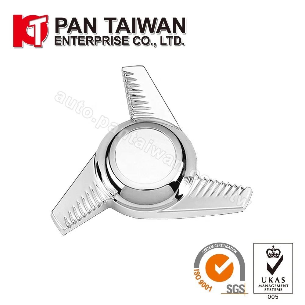 UNIVERSAL TYPE CHROME HUB CENTER WHEEL-CAP for HOT ROD, Retro Classic Restoration Parts