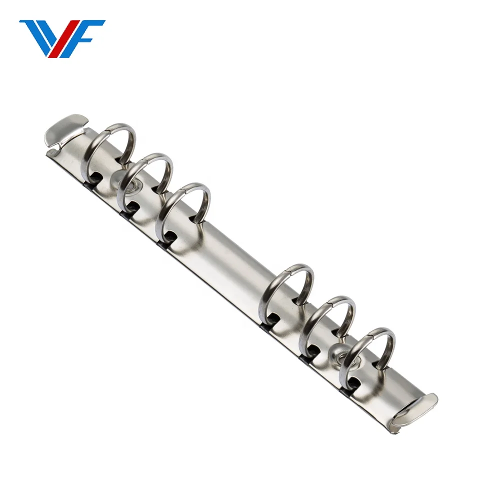 Wholesale Custom 6 Ring Binder A6 Loose Leaf Metal Book Binder Rings