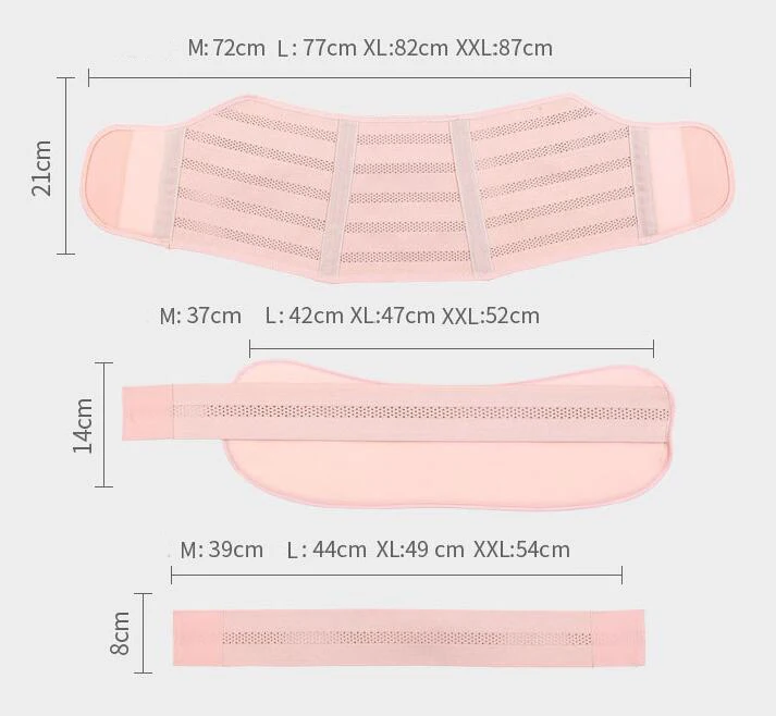 Breathable Maternity Back Support Belly Band Pregnancy Abdomen Protector Brace Belt