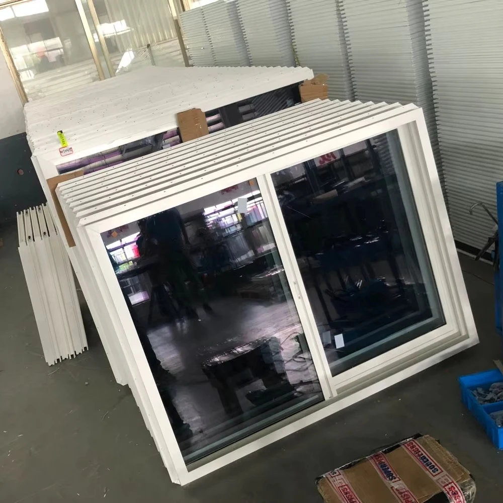 UPVC PVC Windows Custom USA Pvc Sliding Window Design Upvc Double Glazed Sliding Windows