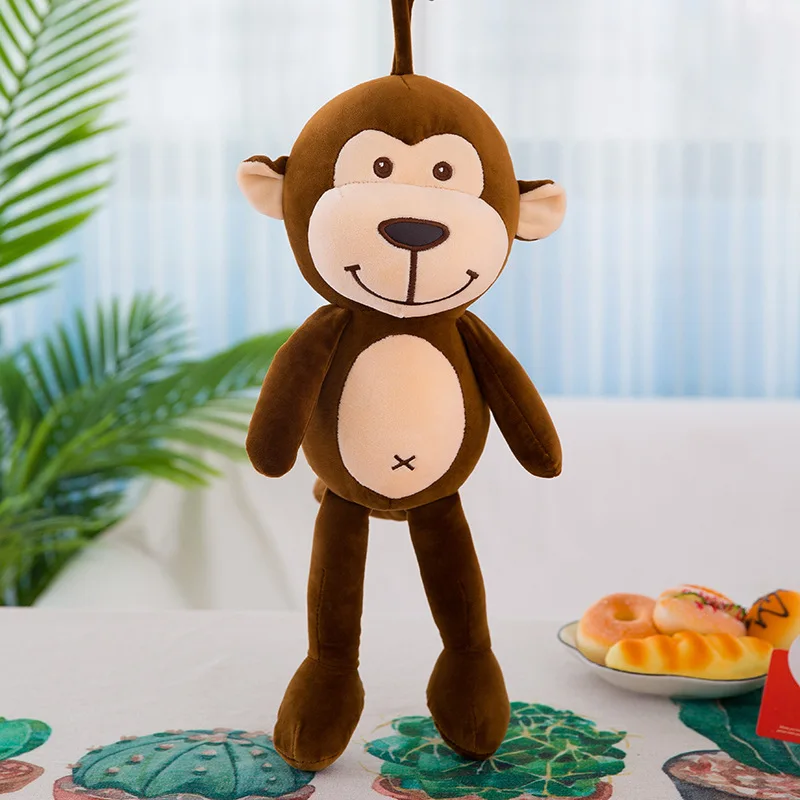 Customized stuffed animal plush toy monkey