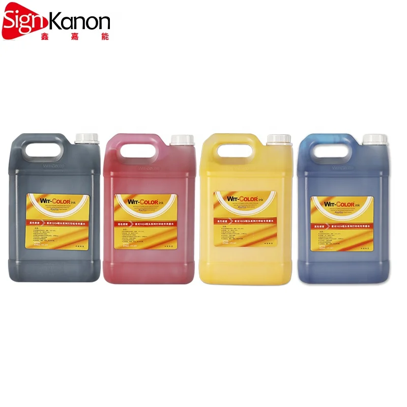 Water resistance Starfire SG1024 10pl 25pl solvent  based ink for wit color solvent printer